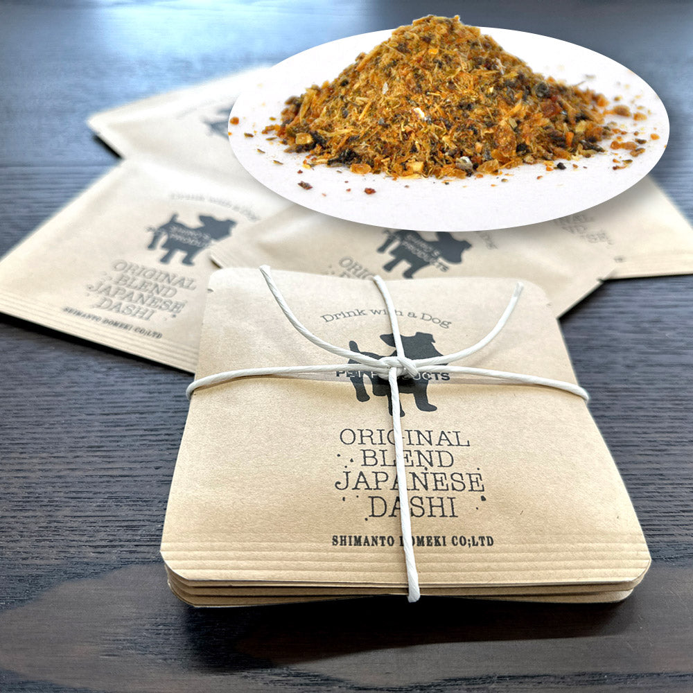 No.9 ORIGINAL BLEND DASHI DRIP5g×5袋 ペットフード ドッグフード キャットフード お出汁【送料込み】【お届け不可地域：北海道・沖縄・離島】 【二重包装不可】