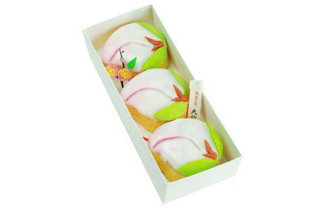 長崎県銘菓 長崎カステラ　大竹堂の桃カステラ（3個入り）【送料込み】