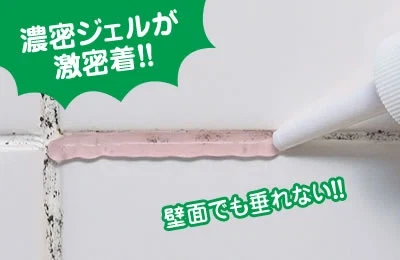 お風呂のカビ取りジェル 黒カビくん 100g 2本 浴室 ゴムパッキン タイル目地 カビ除去剤