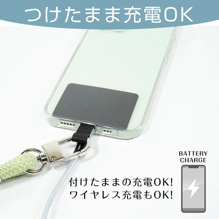 【ダークネイビー】スマホショルダー スマホストラップ ネックストラップ 3way ストラップホルダー 肩掛け 斜め掛け 全機種対応【カウシェファーム収穫対象商品】