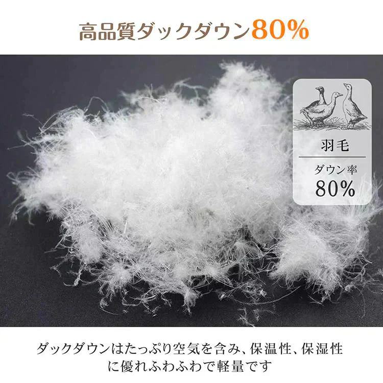 暖かい羽毛肩あて 「ブルー」 ひざ掛け ブランケット ダウンベスト 毛布 80%ダウン 軽い 暖かい 男女兼用 洗える 冷え対策 寝具 冬 ポンチョ 敬老の日 ギフト おしゃれ