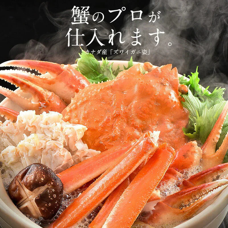 ずわい蟹 姿 600g前後×2尾 ズワイガニ ずわいがに かに 蟹 カニ ［送料無料］ ズワイ ずわい ボイルカニ 海鮮 ボイル 高級グルメ ボイル蟹 お取り寄せグルメ 食品 食べ物 ごちそう 母の日 プレゼント ギフト  母の日思いの 健康 実用的 父の日 子供 孫