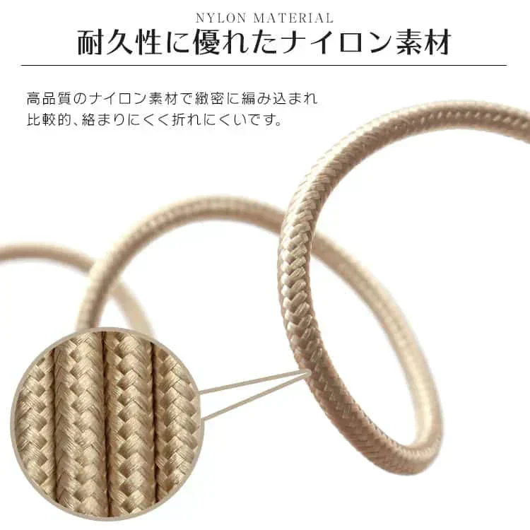 【ブルー】3in1 充電ケーブル USB iPhone Android 全7色 1.2m 超高耐久 断線防止 2.1A Type-C Lightning micro USB  急速充電 充電器 iPhone Android 充電ケーブル マルチ ライトニングケーブル タイプC アンドロイド アイフォン
