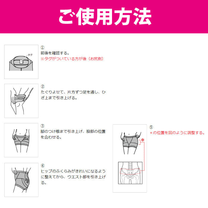 スリムウォーク認定販売店【美尻ショーツ（Mサイズ）】骨盤サポート 吸水速乾 着圧 美脚 ピップ ビューアクティ