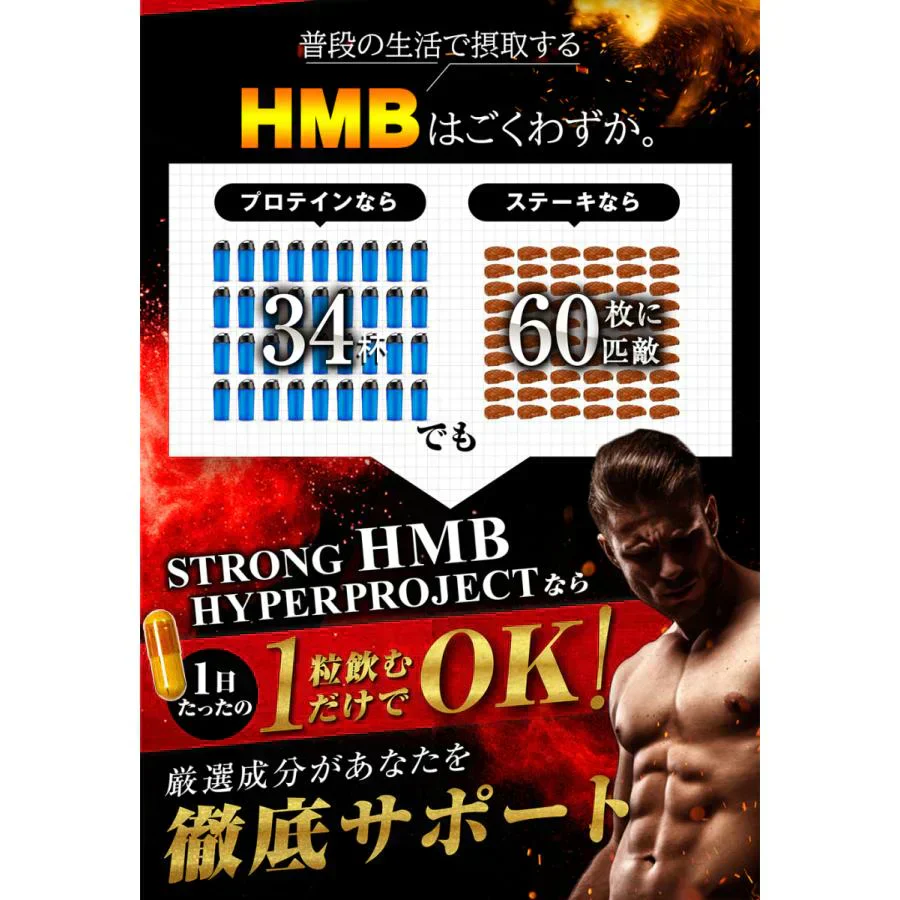 【ストロング HMB・お得！6ヶ月分２袋】太く 強く 気力 活力 男性 BCAA クレアチン カルニチン 亜鉛 アルギニン 人気ランキング サプリメント 国産 ダイエット 女性が求める最強のボディー 男力 バルクアップ 理想の体 ダイエットボディーメイク マカ HMB おすすめ 人気 ランキング 効果 強力 最強 スッポン マムシ BCAA 馬睾丸 日本 「福袋」