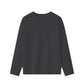 ロンT 長袖 120cm Tシャツ 白 綿100％ 体育 体操服 子供 キッズ 大人 メンズ レディース 通気性 運動会 イベント ユニフォーム クラスTシャツ ロングスリーブ 男女兼用