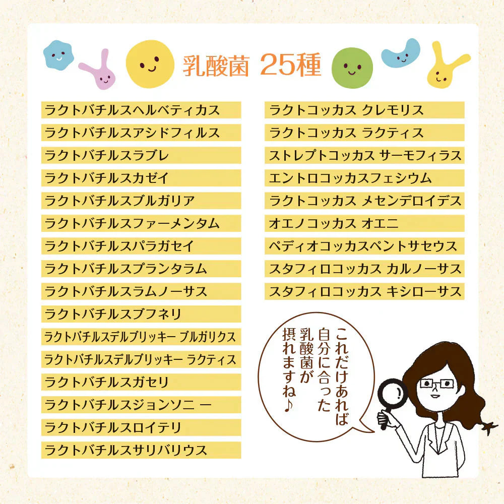 乳酸菌 サプリメント 粉末 33種の乳酸菌 30包入り 乳酸菌 メール便 送料無料 ダイエット 腸活