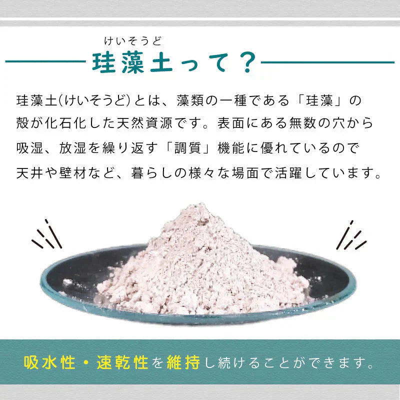 【珪藻土バスマッ色お任せ /30×40cm】珪藻土バスマット 珪藻土マット ソフト  柔らかい やわらかい 割れない ノンアスベスト 大判 バスマット 足拭き お風呂 キッチン 吸水 速乾 柔らか お手入れ簡単 収納 洗面台 浴室マット ペット マット シンプル 新生活