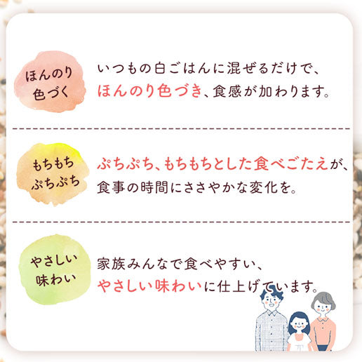 800g 完全国産 未来雑穀21+マンナン (400g×2袋) 雑穀米 送料無料