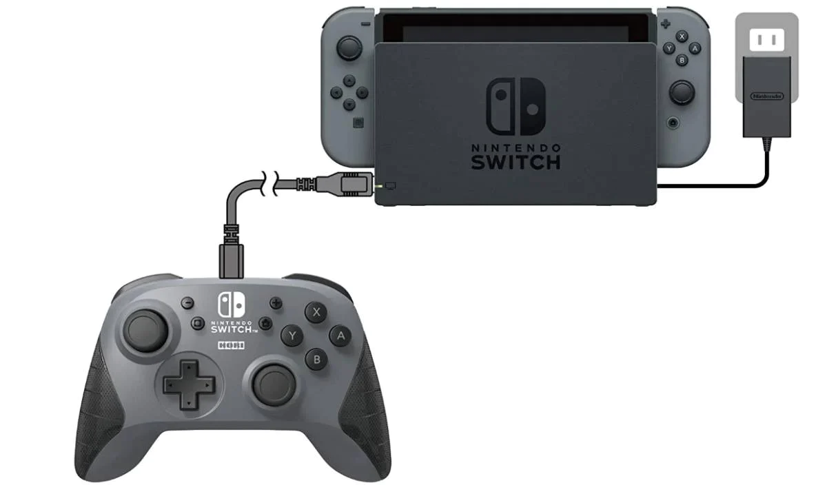 ワイヤレスホリパッド for Nintendo Switch【Nintendo Switch対応】ブラック　スイッチ