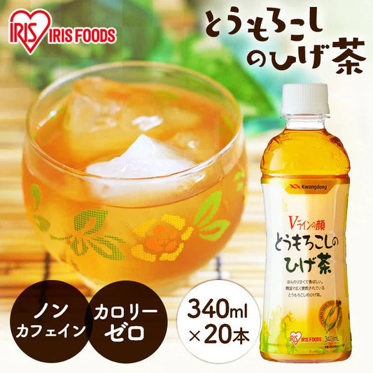 【カートアップNG】とうもろこしのひげ茶 340ml×20本 CT-340C