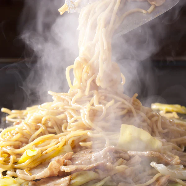 生麺 焼きそば 2食 オタフクソース付 ソース焼きそば お試し おつまみ 送料無料 メール便
