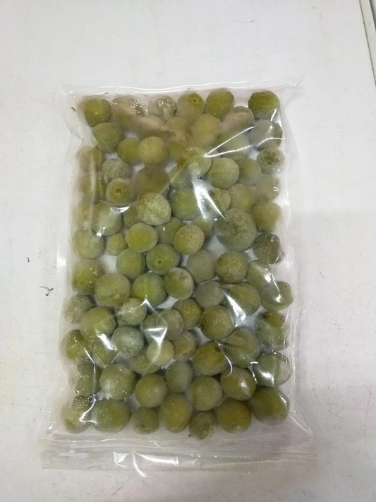 青森県 南部地方産 豊後(ブンゴ)梅 青梅　収穫した梅をそのまま冷凍 サイズ混合2.7㎏　高級品種  梅漬け 梅酒 梅ジュース 全国送料無料！【6404】