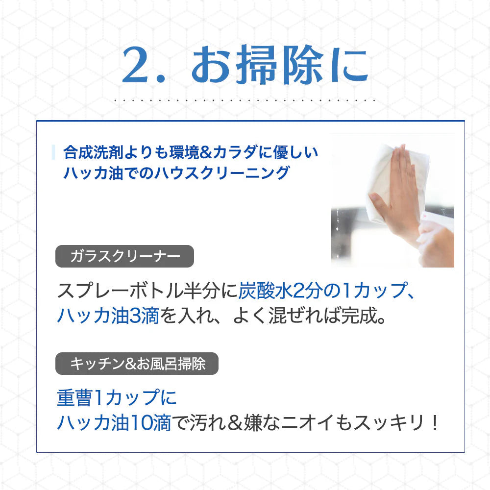 ハッカ油 20mL 武内製薬 アロマオイル 水を混ぜて ハッカ液 ハッカ油スプレー にも 冷感 マスク 天然 スプレー お風呂 網戸 アロマ 冷却