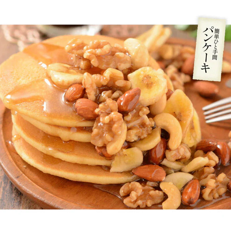 バナナ入り ミックスナッツ 700g バナナチップス アーモンド くるみ カシューナッツ バナナ ナッツ 食塩不使用 加工オイル不使用［送料無料］［ポスト投函］ 実用的 ギフト プレゼント ※ポスト投函商品の発送は1～2週間前後になります