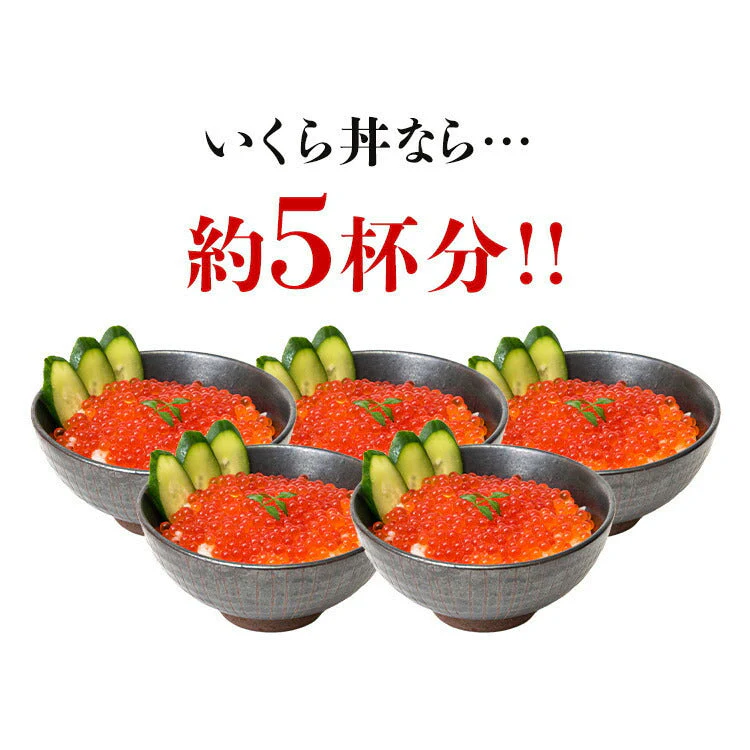 【超シェア買い祭】紅鮭いくら 醤油漬け 250g イクラ いくら さけ 鮭 サケ 海鮮 丼 軍艦 手巻き 寿司 ちらし 送料無料 冷凍便 お取り寄せグルメ 食品 ギフト 海鮮