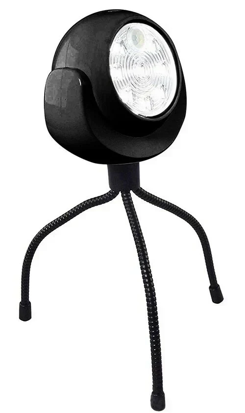 【ブラック】どこでも人感センサーライト 屋内 屋外 電池式 工事不要 LEDライト 人感センサー 付き 防水 玄関 防犯ライト