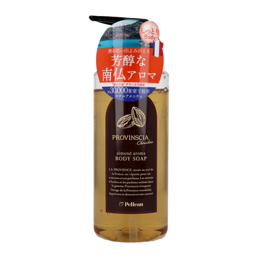 ボディソープ ペリカン石鹸 プロバンシアシュシュ アーモンドアロマ 500mL X3本