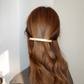 (B)バレッタ ヘアクリップ 髪飾り ヘアアクセサリー  ゴールド ヘアアレンジ 髪留め まとめ髪 オフィス 発表会 卒業式 入学式