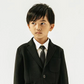 入学式 男の子 スーツ フォーマル 子供服 130cm 入学式 ダブルフェイススーツ (ブラック)上下組 子供 ジェネレーター 上下set generator 子供服 男 男の子