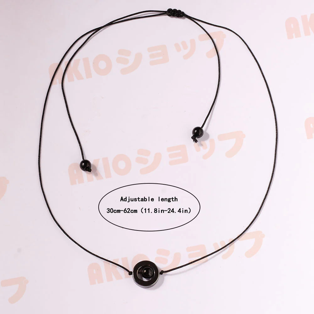 パワーストーン   黒い瑪瑙 金運 癒し 恋愛 幸運 天然石 瑪瑙 ターコイズ  necklace ネックレス xjj2027284