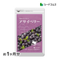 アサイベリー《約1ヶ月分》 食物繊維 アサイー ベリー 鉄分 ポリフェノール は ブルーベリー よりも スーパーフード  カリウム ヘルシーオイル アントシアニン ビタミンE 鉄分 必須脂肪酸