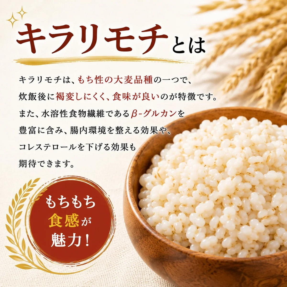 ★もち麦2種食べ比べ（キラリモチ＆ダイシモチ）計10kg　令和8年岡山県産