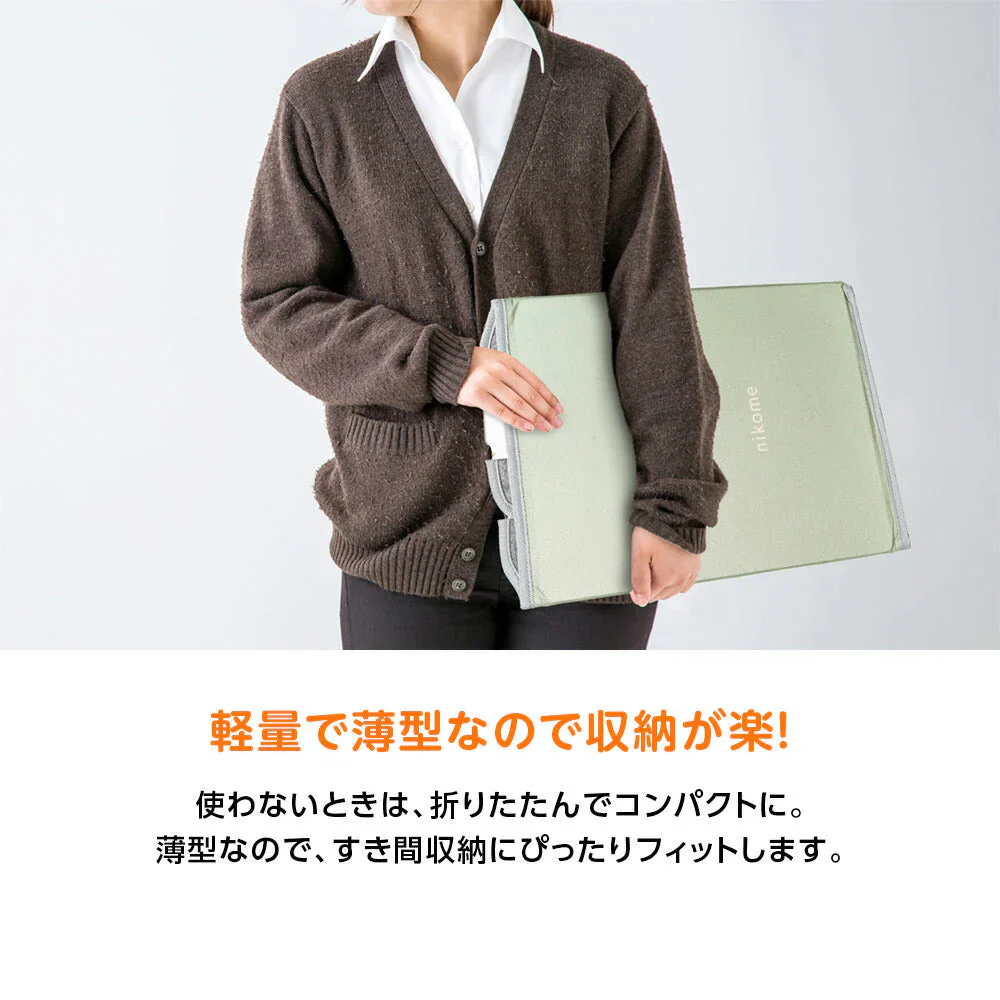 【2個セット 04.きなこ+胡麻】nikome 遠赤外線パネルヒーター NKM-PH01
