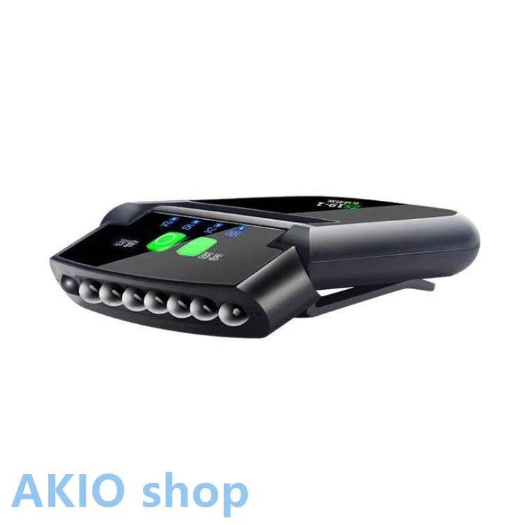 LEDヘッドライト 帽子ライト キャップライト クリップ式 200ルーメン USB充電 角度調整 センサー機能 釣り/ウォーキング キャンプ 防水仕様 s037B(ブラック)