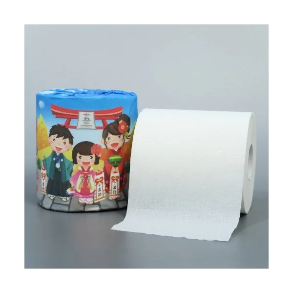 トイレットペーパー 七五三 ダブル30m 個包装100個