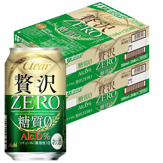 アサヒ クリアアサヒ 贅沢ゼロ 350ml×2ケース/48本 YTR
