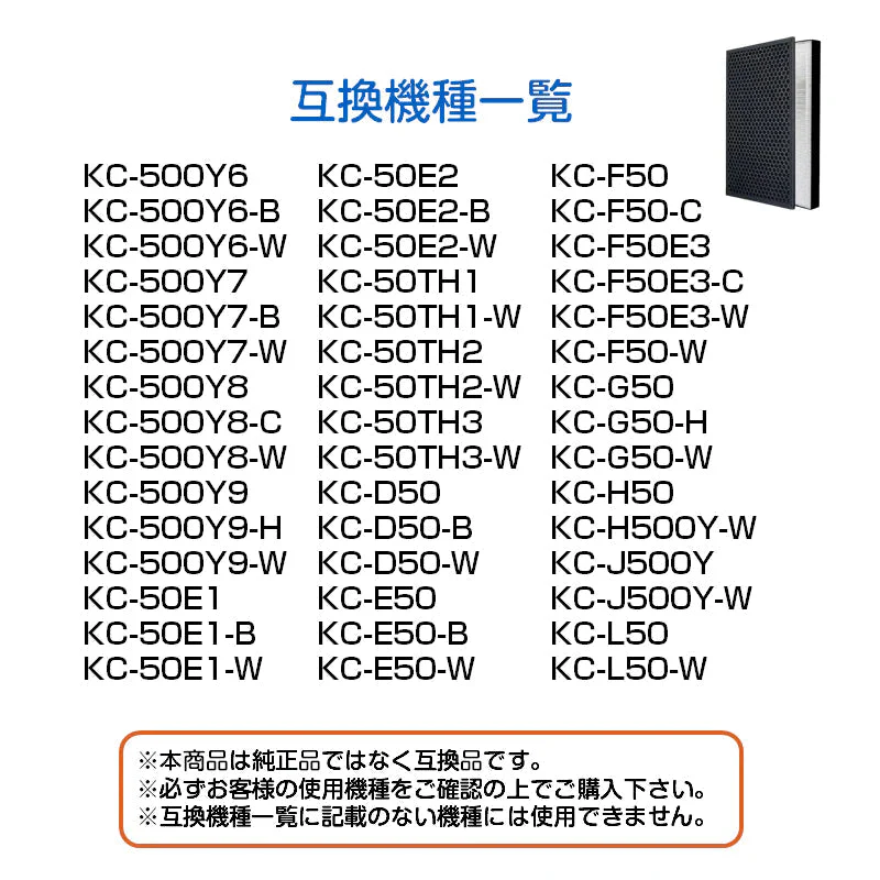 SHARP 空気清浄機 対応 集塵 脱臭 フィルター 2枚セット シャープ 互換 交換 花粉対策 HEPA ホコリ 集じん 静電気吸着 タバコ 消臭 抗菌 プラズマクラスター