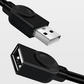 USB延長ケーブル 3m USB2.0 延長コード3メートル USBオスtoメス 充電 データ転送 パソコン テレビ USBハブ カードリーダー ディスクドライバー 対応