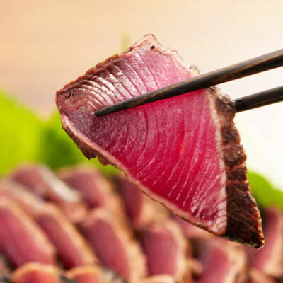 【送料無料】明神水産 藁焼き鰹たたき 2節セット（背・腹 各1節 合計500g）【メーカー直送】【他商品同梱不可、代引不可】 特産