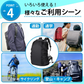 【オレンジ 45L】レインカバー リュックカバー ザックカバー ランドセルカバー 自転車 雨用　梅雨　防水 通勤 通学 雨具