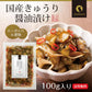 日本橋いなば園 国産きゅうり醤油漬け 100g ネコポス メール便送料無料