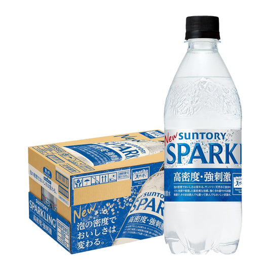 【送料無料】 サントリー THE STRONG 天然水スパークリング 510ml×1ケース/24本