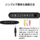 RCAケーブル 3.5mmオス RCAオス 赤白黄3端子 1.5m 変換ケーブル 4極 3.5mm AUX 端子 変換アダプタ 1.5m AV 2Pin スピーカー アンプ 設備の接続