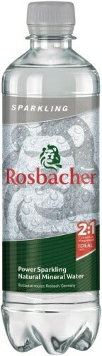 ロスバッハー パワースパークリング 500ml ペットボトル 48本 (24本入×2 まとめ買い) 炭酸水 硬水 バランスミネラルウォーター