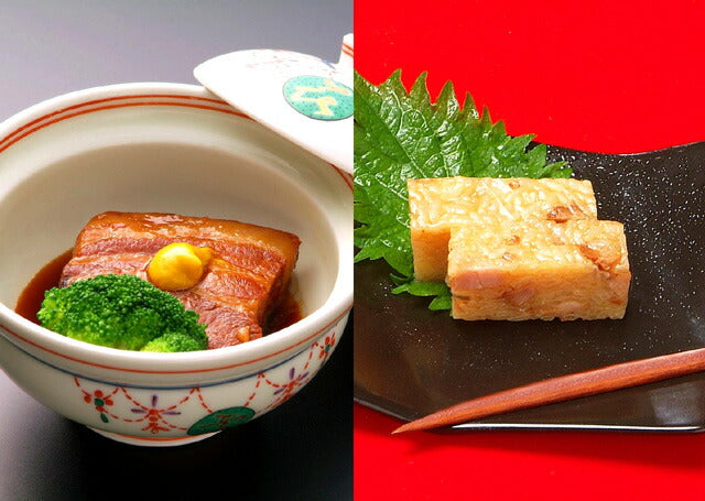 長崎県名産品 角煮　角煮・角煮ちまき詰合せ （角煮65g×5ヶ、角煮ちまき40g×8ヶ） （Ｓ２）