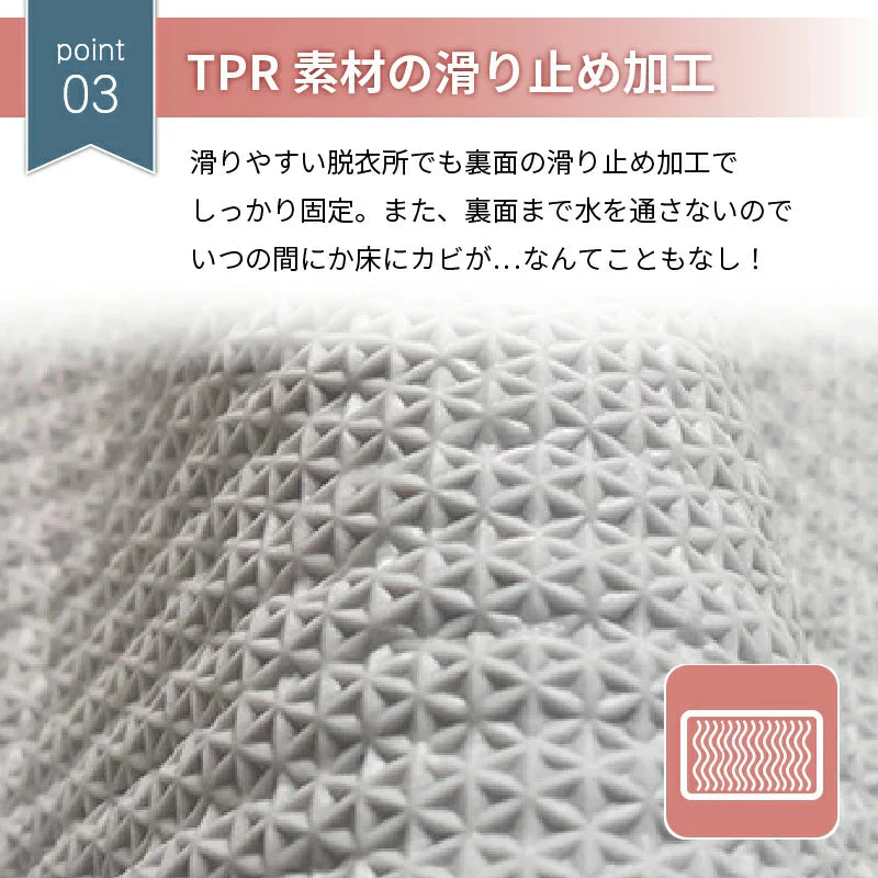 【タイプB／ダークグレー　50×80cm】バスマット 速乾 足ふき トイレ お風呂 玄関 抗菌 防臭 洗える エステ かわいい 珪藻土より 快適 ふわふわ おしゃれ 40*60 50*80 送料無料