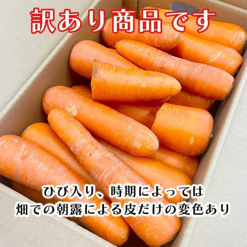 [みさわのやさい] フルーツにんじん 国産 10kg 訳あり 人参 大きさ おまかせ ニンジン 野菜 北海道産 長崎産 千葉産 家庭用 業務用
