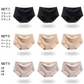【セット7、色ブラック*3、Ｍサイズ】シームレスショーツ 3枚セット   パンツ【ydk043-3p-bk-bk-bk-m】