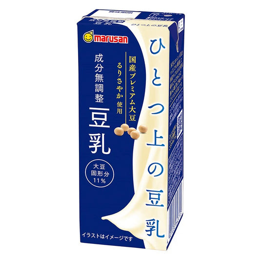 マルサンアイ ひとつ上の豆乳 200ml 成分無調整豆乳×72本