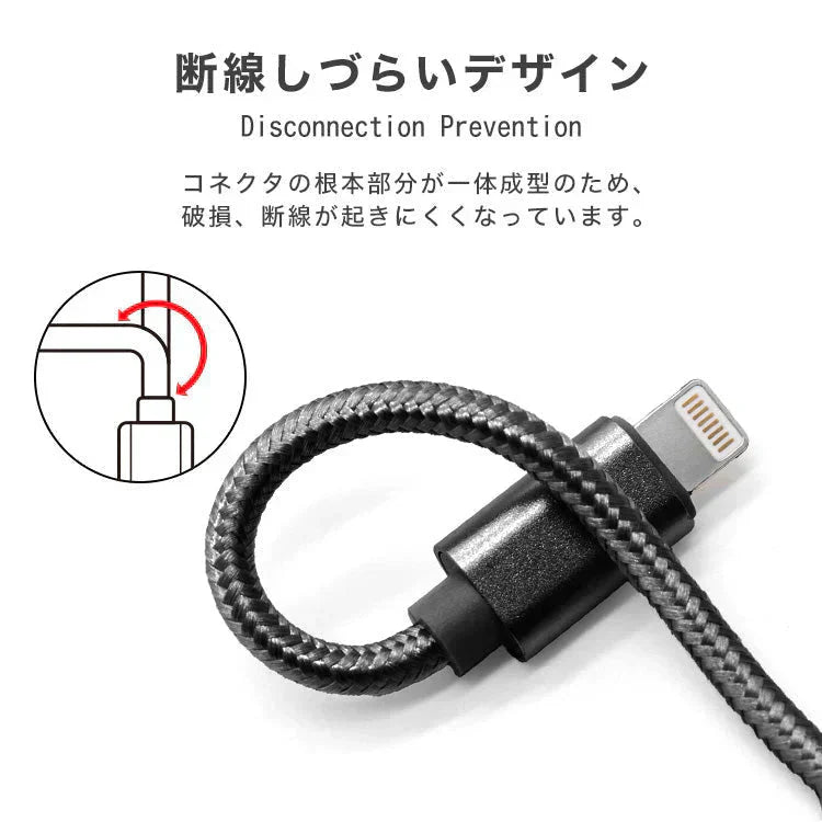 【0.5ｍ】【ブラック】iPhone 充電ケーブル Lightning ライトニングケーブル 超高速 27W Type-C PD USBケーブル 急速充電 iphoneケーブル 充電ケーブル 1m 2m 3m 50cm 25cm 高速 データ転送 iPhone14 Pro Max PLus SE3 13 12 Mini SE 11 Pro Max XS Max XR 送料無料