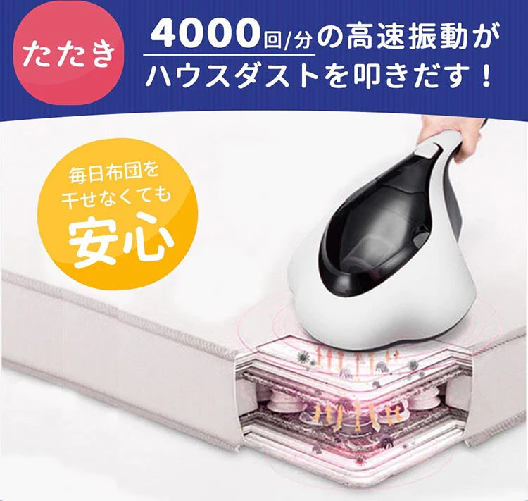 温風ふとんクリーナー SY-062 /布団クリーナー 99%除菌 UVランプ HEPA |【エコ得】