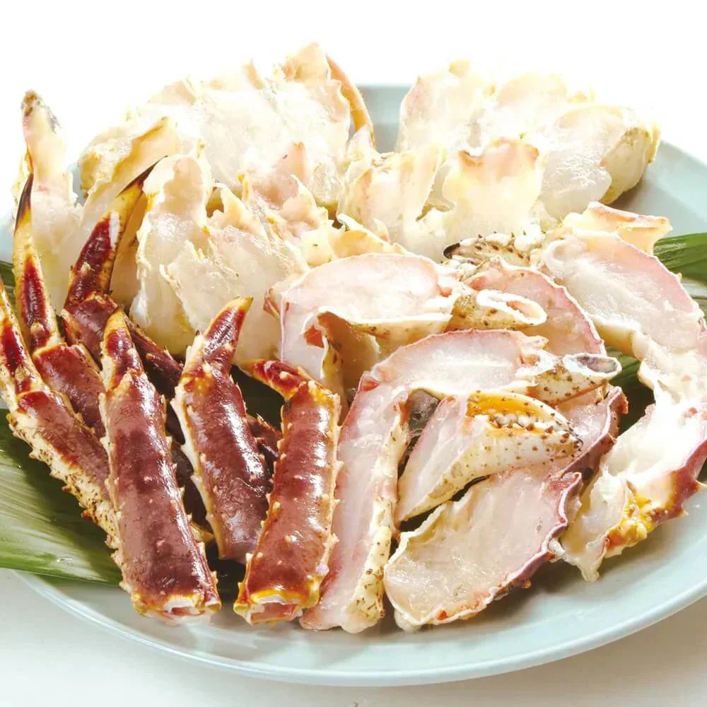 かに 生たらばがに 徳用カット 500g