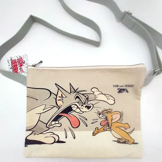 トムとジェリー TOM and JERRY サコッシュ ヴィンテージ バッグショルダー バッグ