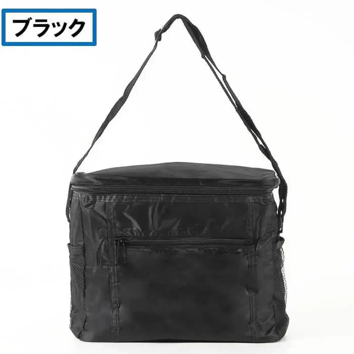 【ブラック】【予約商品・発送時期は商品説明に記載】保冷バッグ クーラーバッグ 折りたたみ クーラーバック 保冷 バッグ 保温 折りたたみ 弁当 ランチバッグ クーラーボックス レジ袋 レジカゴバッグ エコバッグ マチ 広い メンズ レディース キッズ おしゃれ コンパクト ファスナー 釣り 送料無料