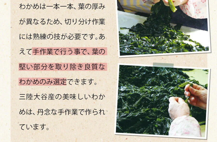 【2個セット】日本橋いなば園 三陸産カットわかめ 40g メール便送料無料